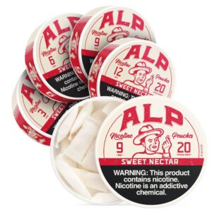 ALP NICOTINE 9MG POUCHES – SWEET NECTAR