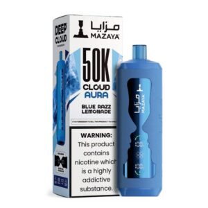 MAZAYA CLOUD AURA 50KPUFFS DISPOSABLE – BLUE RAZZ LEMONADE