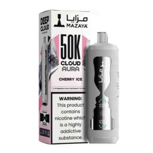 MAZAYA CLOUD AURA 50KPUFFS DISPOSABLE – CHERRY ICE