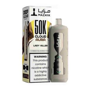 MAZAYA CLOUD AURA 50KPUFFS DISPOSABLE – LADY KILLER
