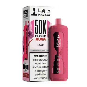 MAZAYA CLOUD AURA 50KPUFFS DISPOSABLE – LOVE