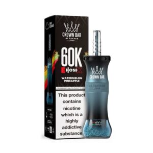 ALFAKHER CROWN BAR E HOSE X 5%NIC 60KPUFFS – WATERMELON PINEAPPLE