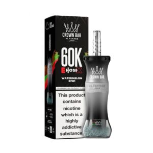 ALFAKHER CROWN BAR E HOSE X 5%NIC 60KPUFFS – WATERMELON KIWI