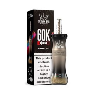 ALFAKHER CROWN BAR E HOSE X 5%NIC 60KPUFFS – CHERRY FIZZ