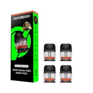 VAPORESSO XROS 3ML 0.6 4PK CARTRIDGE