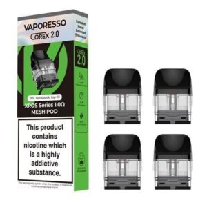 VAPORESSO XROS 2ML 1.0 4PK CARTRIDGE