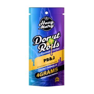 HAZY MARY 4G 2CT DONUT ROLLS INDICA – PB&J