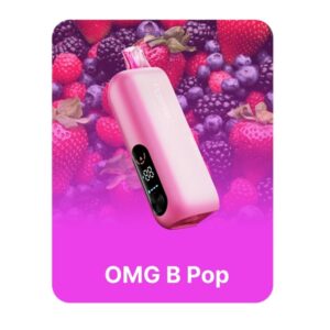 REIGN BAR 5%NIC 25KPUFFS POD- OMG B POP
