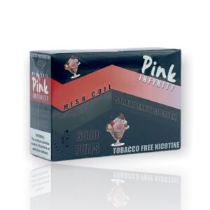 PINK INFINITY 5% SALT NIC DISPOSABLE – STRAWBERRY ICE CREAM