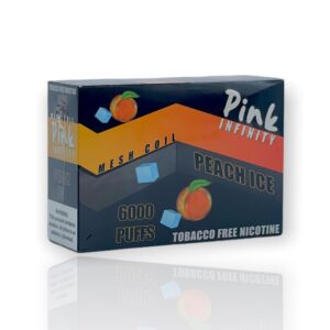 PINK INFINITY 5% SALT NIC DISPOSABLE – PEACH ICE