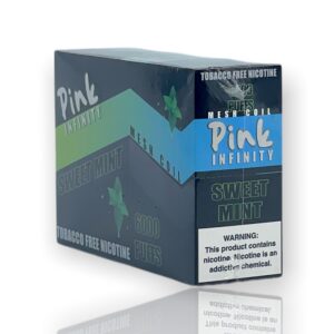 PINK INFINITY 5% SALT NIC DISPOSABLE – SWEET MINT