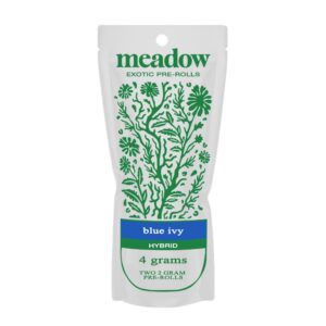 MEADOW THCP EXOTIC 4G 2CTS PREROLLS HYBRID – BLUE IVY