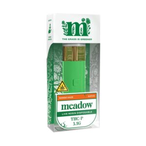 MEADOW LIVE ROSIN THCP 3.5G DISPOSABLE SATIVA – MANGO HAZE
