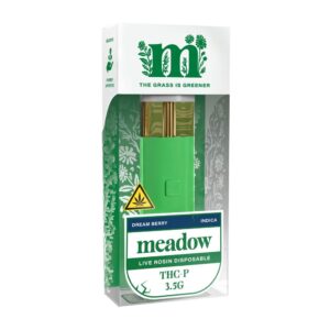 MEADOW LIVE ROSIN THCP 3.5G DISPOSABLE INDICA – DREAM BERRY