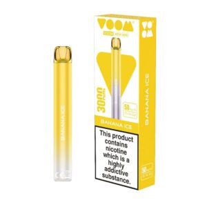 VOOM 5%NIC MESH MINI 3KPUFFS DISPOSABLE – BANANA ICE