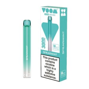 VOOM 5%NIC MESH MINI 3KPUFFS DISPOSABLE – SPEARMINT