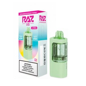 RAZ VUE 50KPUFFS DISPOSABLE VAPE POD – DRAGON STRAWNANA