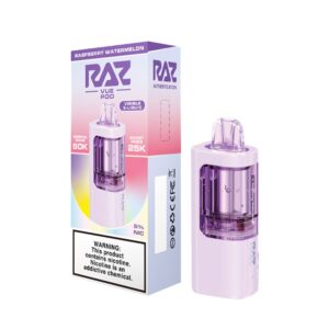 RAZ VUE 50KPUFFS DISPOSABLE VAPE POD – RASP WATERMELON