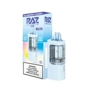 RAZ VUE 50KPUFFS DISPOSABLE VAPE POD – BLUEBERRY YUMMY