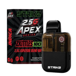 STRIKE 2.5G DISPOSABLE INDICA – ZKITTLES