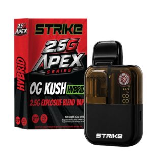 STRIKE 2.5G DISPOSABLE HYBRID – OG KUSH