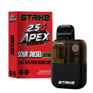 STRIKE 2.5G DISPOSABLE SATIVA – SOUR DIESEL