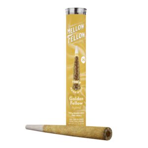 MELLOW FELLOW THCP 2G HASH HOLE PREROLLS HYBRID – GOLDEN FELLOW