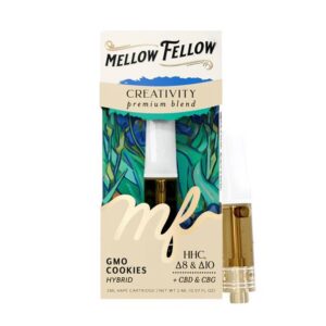 MELLOW FELLOW CREATIVITY BLEND 2ML CARTRIDGE HYBRID – GMO COOKIES