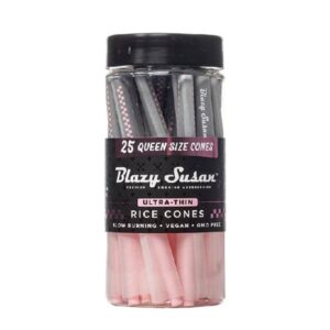 BLAZY SUSAN PINK ULTRA THIN QUEEN SIZE RICE CONES