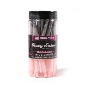 BLAZY SUSAN PINK ULTRA THIN 98MM RICE CONES