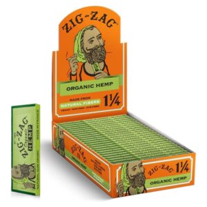 ZIG ZAG1 1/4 ORGANIC CIGARETTE PAPERS